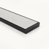 Neston Linear Tile Insert Drain Black 1200mm Kit Neston linear tile insert drain in PVD matte black, 1200mm kit