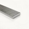 Neston Linear Wedge Wire Drain Brushed Stainless Steel 2000mm Kit Neston linear wedgewire drain in brushed stainless steel, 2000mm kit