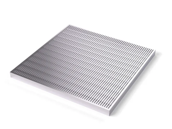 330mm x 330mm 316 stainless steel wedge wire grate, suits RELN 300 pit
